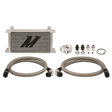 Kit de radiador de óleo universal termostático MISHIMOTO de 19 fileiras
