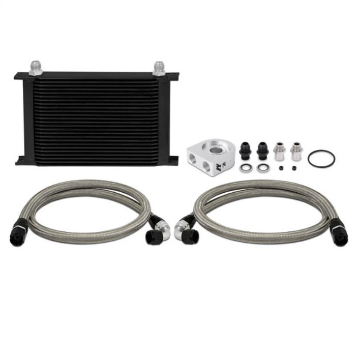 Kit de radiador de óleo universal termostático MISHIMOTO de 19 fileirasArray