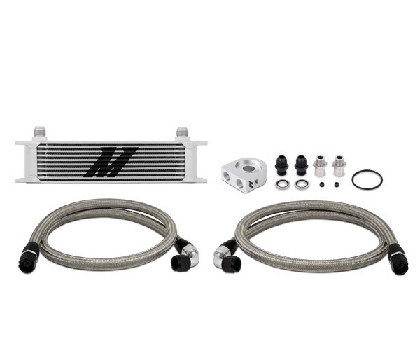 Kit de radiador de óleo universal MISHIMOTO de 10 fileirasArray