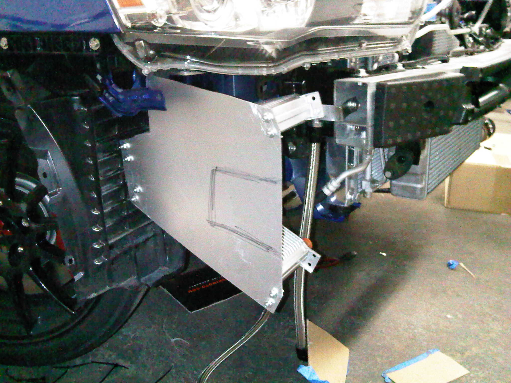 Kit de radiador de óleo MISHIMOTO para Mitsubishi Lancer Evo X (2008-2015)Array