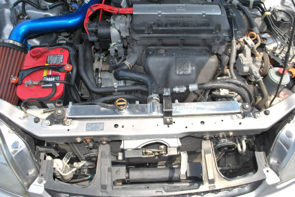Radiador de água Alu Race MISHIMOTO para Honda Prelude (1997-2001)Array