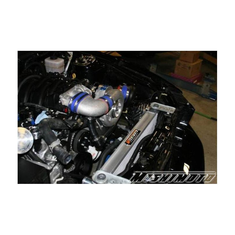 Radiador de água em alumínio MISHIMOTO para Ford Mustang MK5 (2005-2014)Array