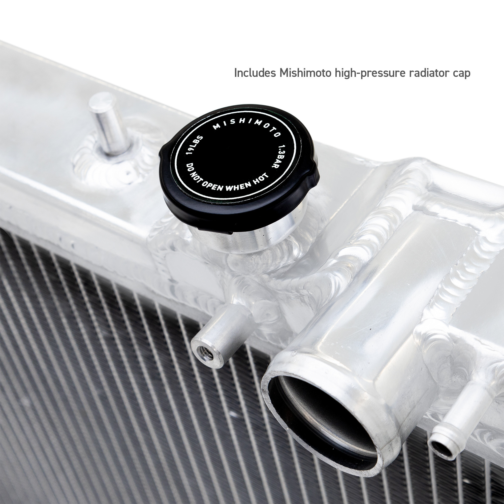 Radiador de água em alumínio MISHIMOTO para Subaru Forester XT (2004-2008)Array
