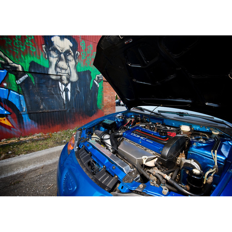 Radiador de água em alumínio MISHIMOTO para Mitsubishi Eclipse 2G (1995-1999)Array