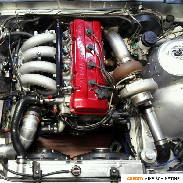 Radiador de água em alumínio MISHIMOTO para Nissan 240SX S13 (motor KA) (1989-1994)Array