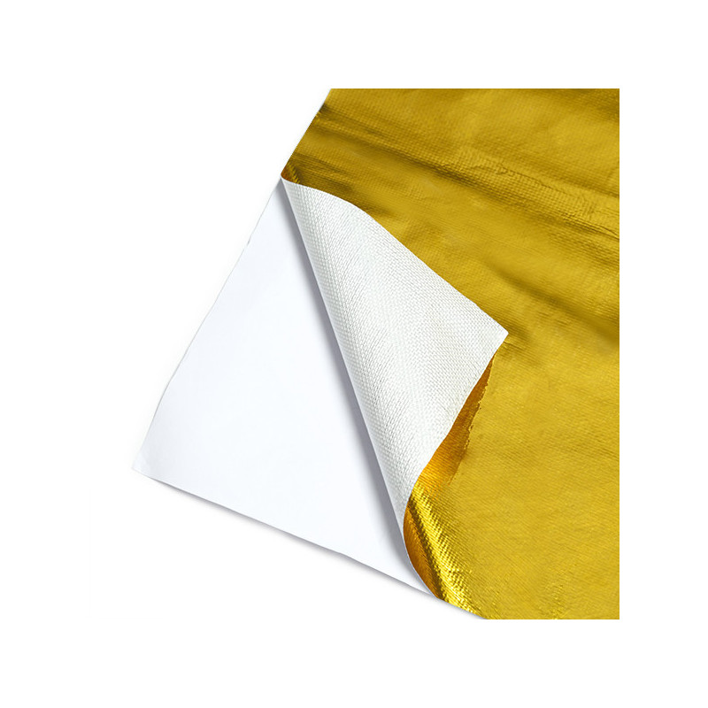 Defletor térmico dourado adesivo MISHIMOTO 609 x 609 mmArray