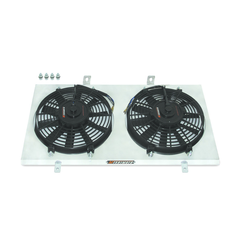 Kit de dois ventiladores MISHIMOTO para Nissan 240SX S13 SR20 (1989-1994)Array