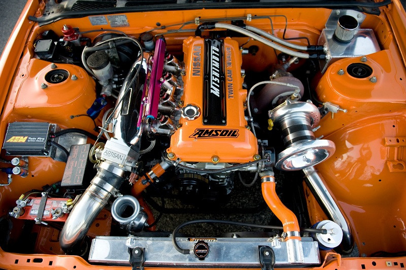 Kit de dois ventiladores MISHIMOTO para Nissan 240SX S13 SR20 (1989-1994)Array