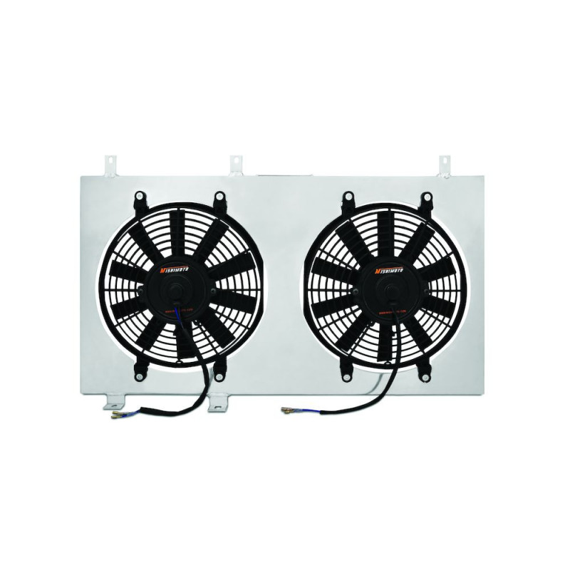 Kit de dois ventiladores MISHIMOTO para Nissan 240SX com motor KA (1989-1994)Array
