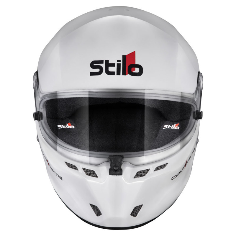 Casco Stilo ST6 FN blanco/negro - Snell SA2020 FIA 8859-24  Hans FIA8858-10Array