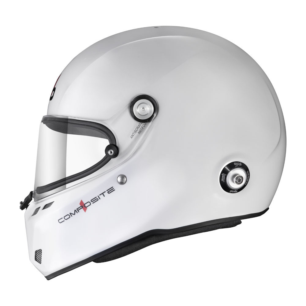 Capacete Stilo ST6 FN branco/preto - Snell SA2020 FIA 8859-24 Hans FIA8858-10Array