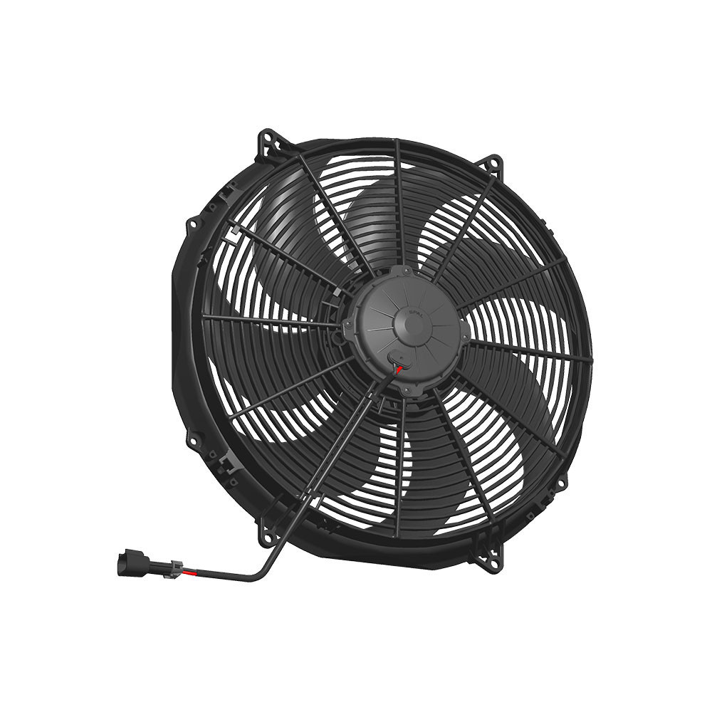 Diâmetro do ventilador Spal 385mm diâmetro de sucção 3417m³/h 12VArray