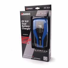 Cargador de baterías de litio SHIDO 12V 8.0A
