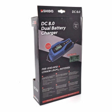 Cargador de baterías de litio SHIDO 12V 8.0A