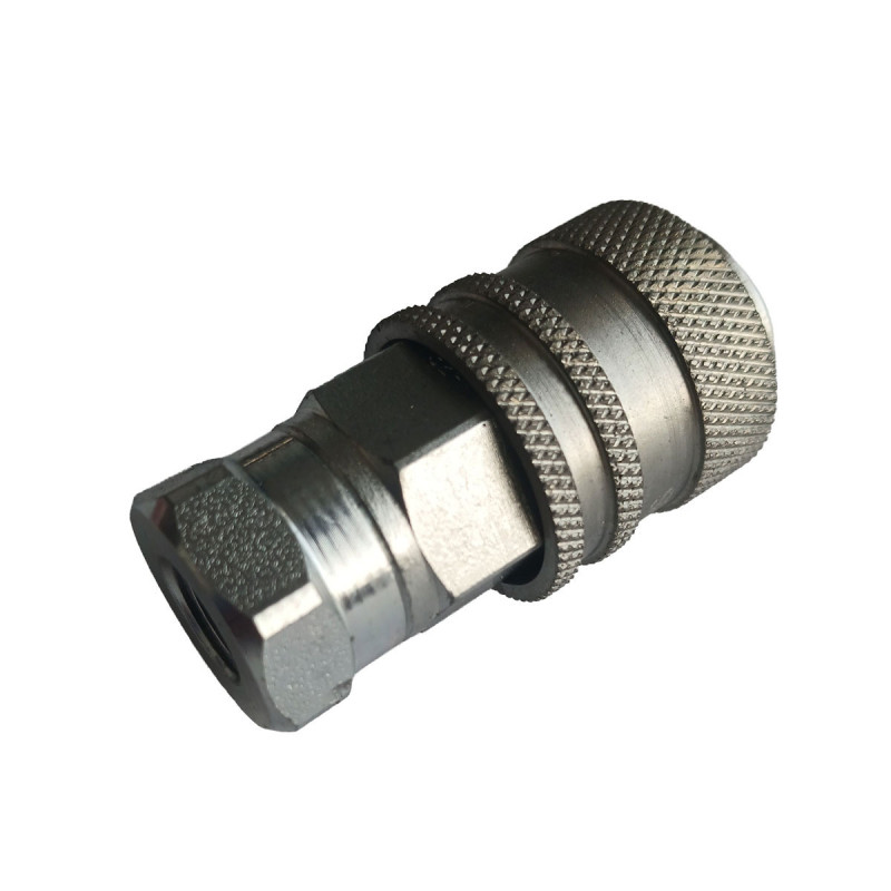 Conector Aeroquip FD90 NPTF 1/8x27 hembra cuerpo acero juntas Buna para extracción de gasolina FIAArray
