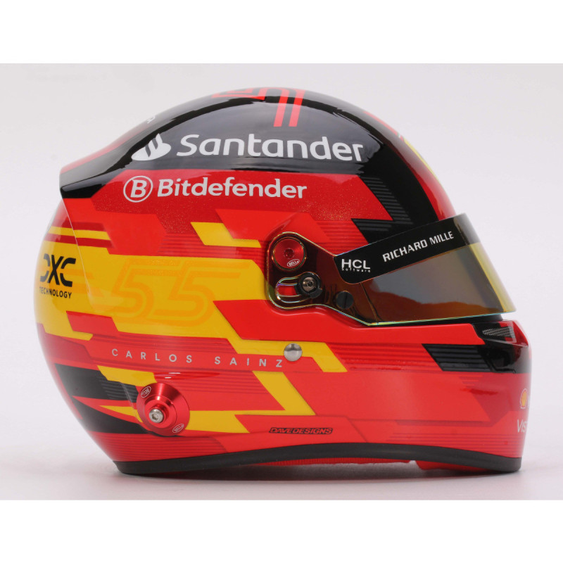 Mini-capacete BELL 2024 Carlos SAINZArray