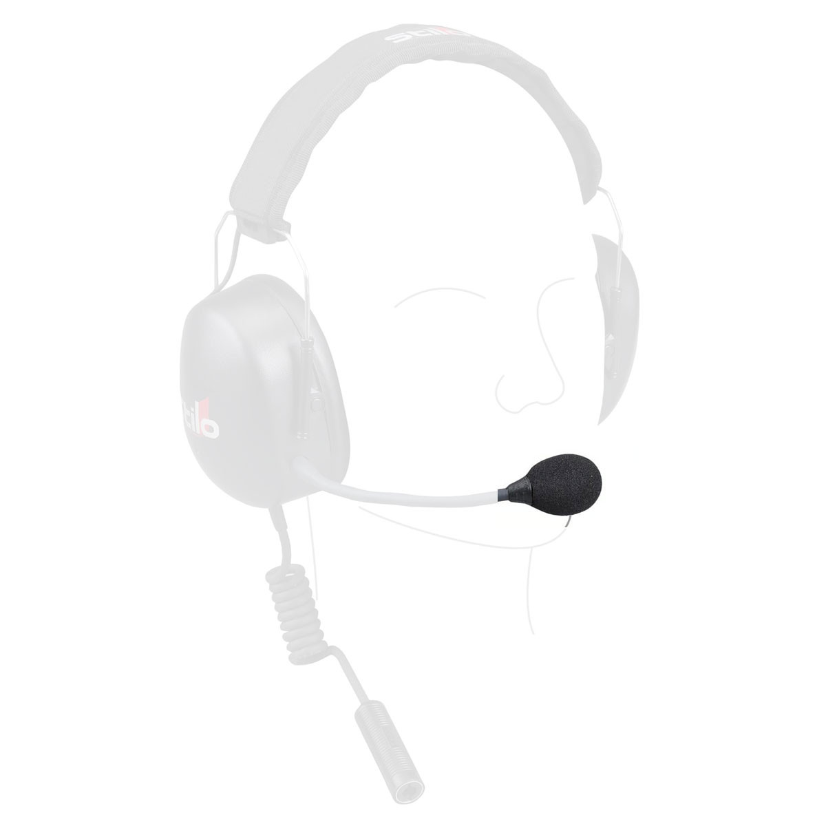 Espuma de filtro de micrófono para casco Stilo WRCArray
