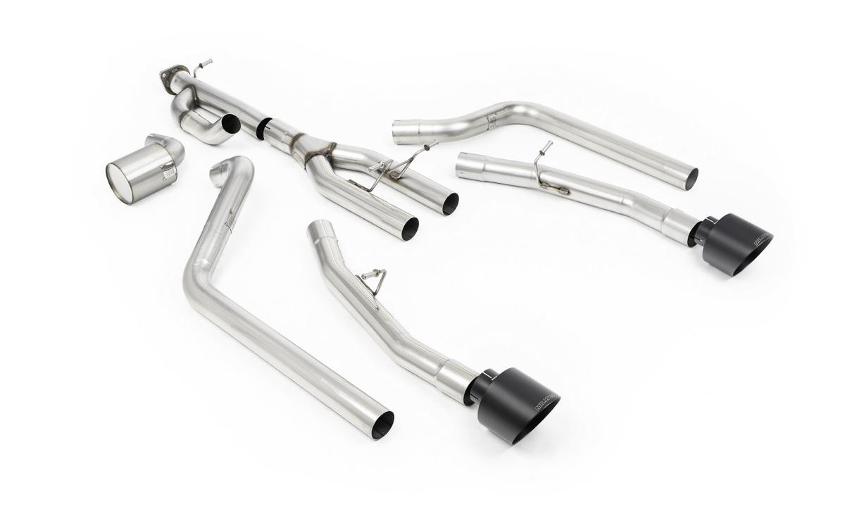 Catback Milltek SSXRAM110 Dodge RAM 3.0 Twin turbo (2025 +) Salidas negrasArray