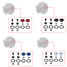 Kit de parafusos para viseira Bell M10