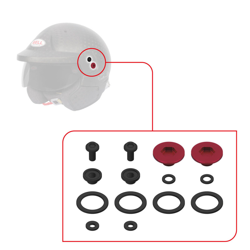 Kit tornillos para visera Bell M10Array