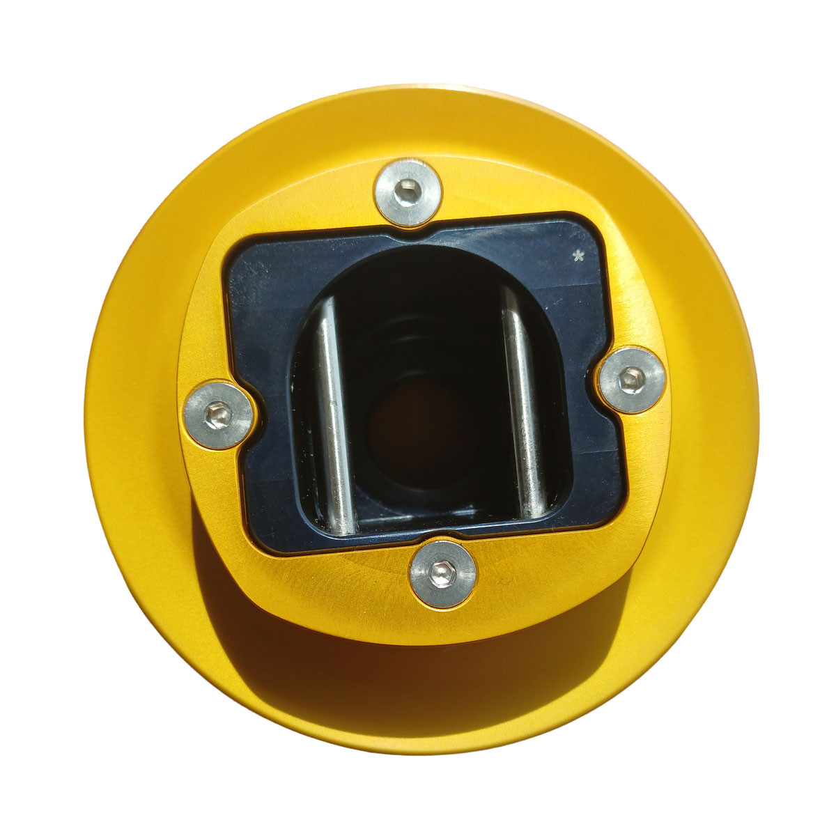 Piña retráctil Krontec QR-30, parte hembra en el lado del volante, sin conector, fijación de 6 agujeros en el volanteArray