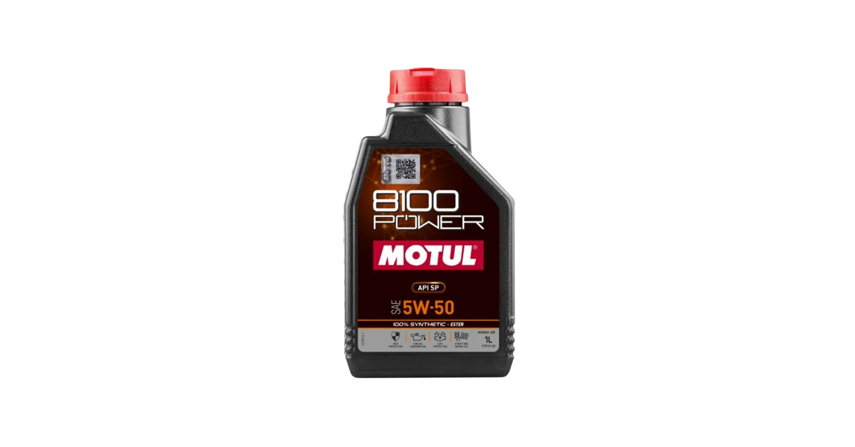 Aceite de motor MOTUL 8100 POWER 5W-50 1L