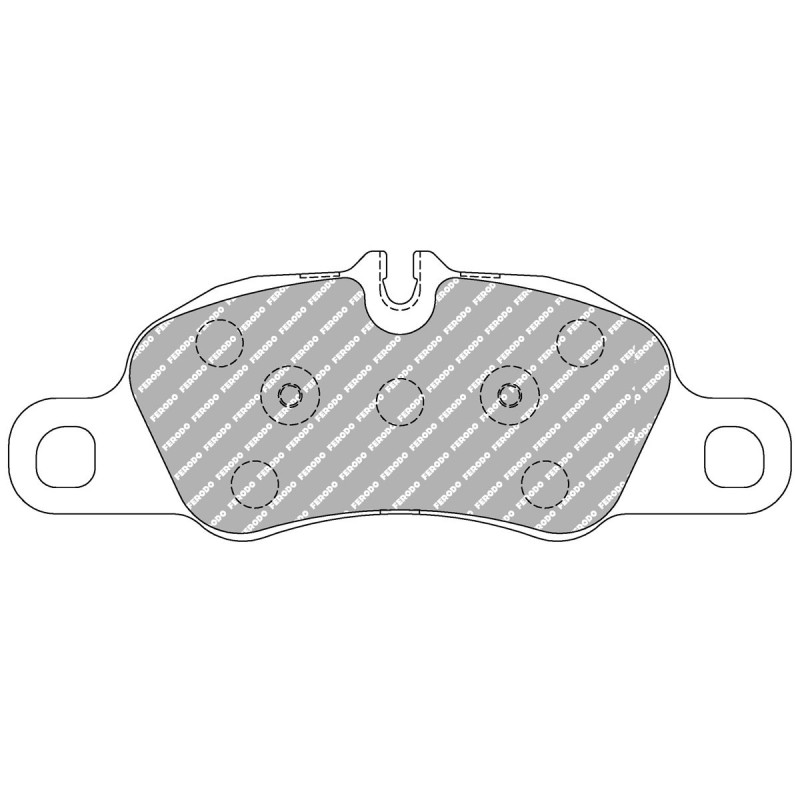 Pastilhas de travão Ferodo DS 1.11 dianteiras Porsche 911 997 / Baxster 981Array