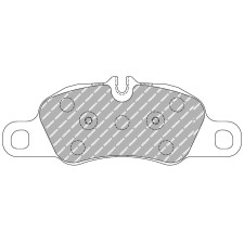 Pastilhas de travão Ferodo DS 1.11 dianteiras Porsche 911 997 / Baxster 981