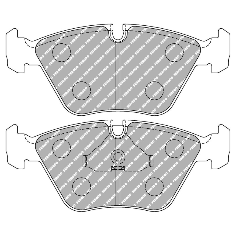Pastilhas de travão Ferodo DS 1.11 dianteiras BMW E36 M3/Z3/E34Array