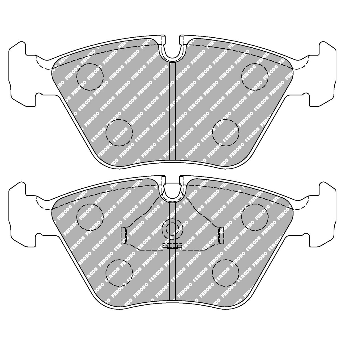Pastillas de freno Ferodo DS 1.11 delanteras BMW E36 M3/Z3/E34Array