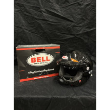 Casco Bell MAG-10 Rally de carbono hans FIA 8859/SA2020 reacondicionado