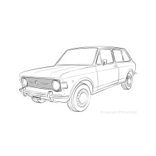 Silentblock Powerflex Fiat 128 (1970 - 1978)