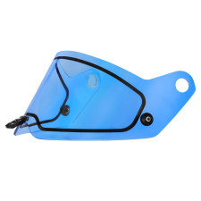 Stilo WRX DIRT Azul Iridium com viseira integral de vidro duplo
