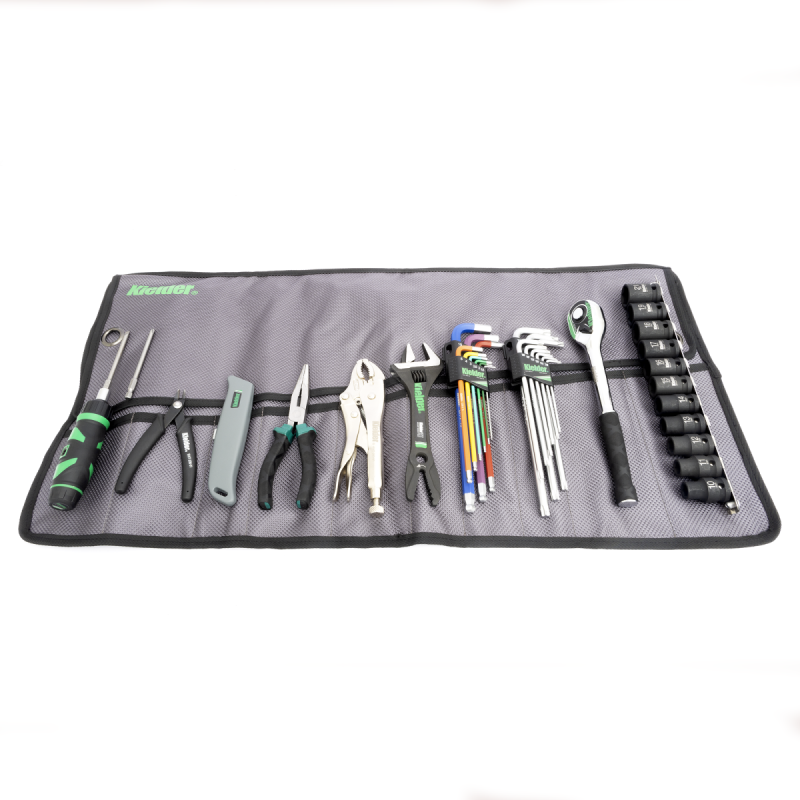 Maletín completo de herramientas manuales Kielder para mecánicos (38 piezas 1/2")Array