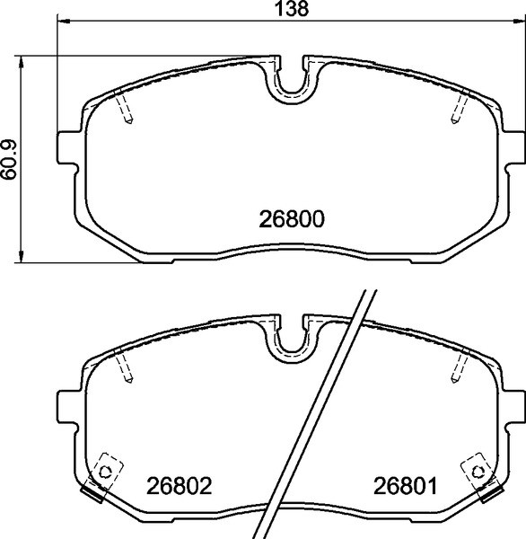 Pastillas de freno Pagid T8238 Street+ ph3Array