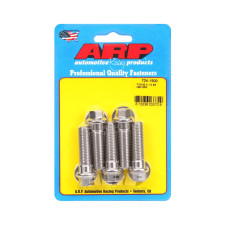 Parafusos universais ARP 7/16-20 - Aço inoxidável, cabeça sextavada, x5