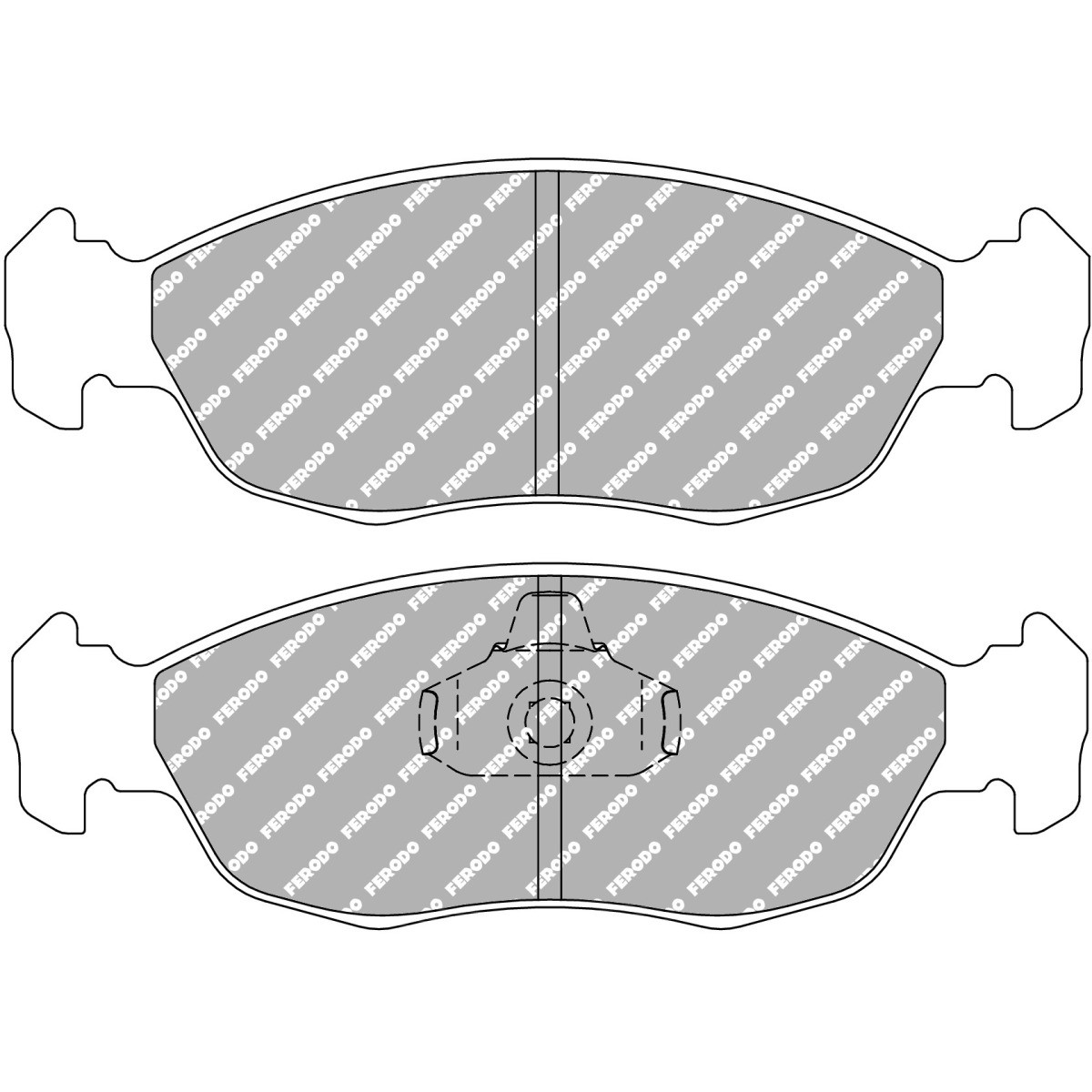 Pastillas de freno Ferodo DS3.12 FCP876GArray