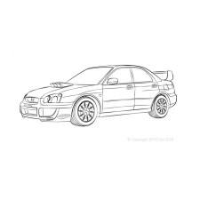 Silentblock Powerflex Subaru Impreza Turbo inc. WRX & STi GD,GG (2000 - 2007)