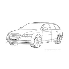Silent Bloc Powerflex Audi A6 / S6 / RS6 C6 (2004-2011)