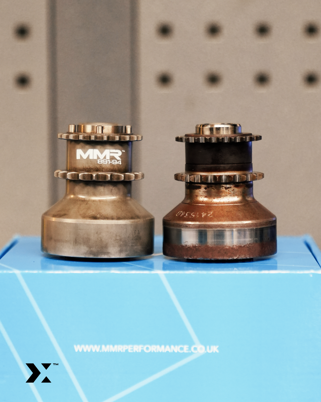 Cubo de cigí¼eñal reforzado de 4 pasadores para BMW S55 N55 de MMR Performance (MMR20-1004)Array