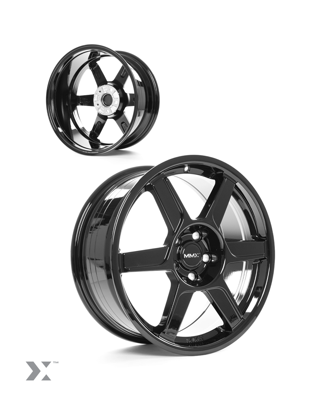 Llanta de aluminio 18x8 ET44 MINI Fxx MMX Performance MMR09-1000 - NegroArray