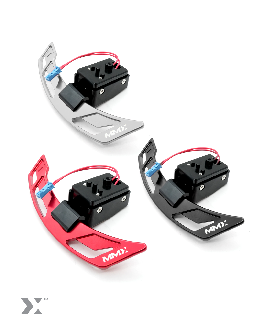 Paddles magnéticos para volante MINI Fxx Cooper S JCW MMX Performance MMR04-0009-RED - VermelhosArray
