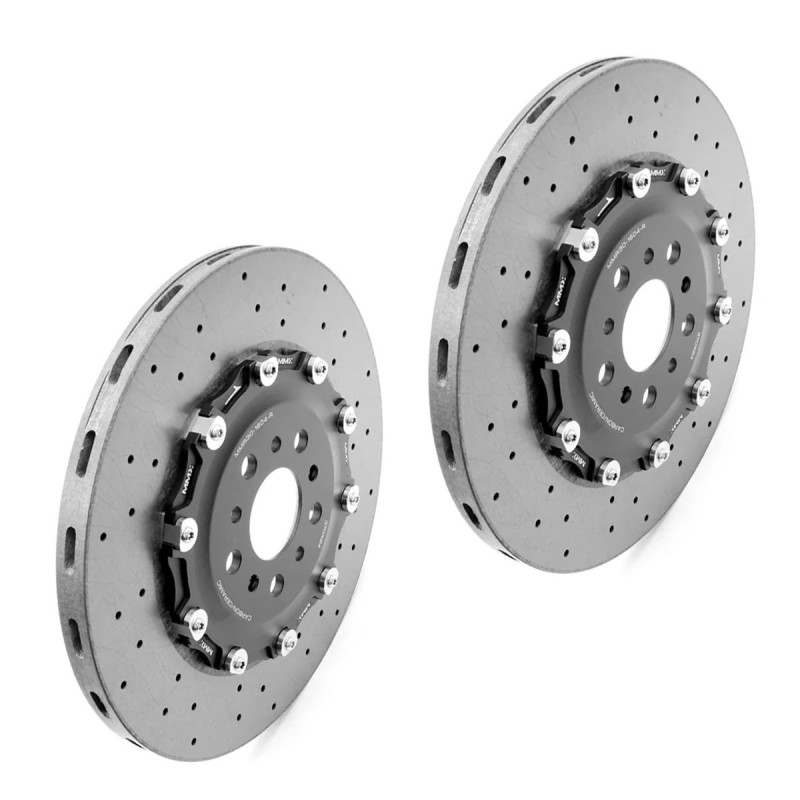 Disco del freno trasero de carbono-cerámica para BMW M2 G87, M3 G80 y M4 G82 de MMX Performance MMR30-1604RArray