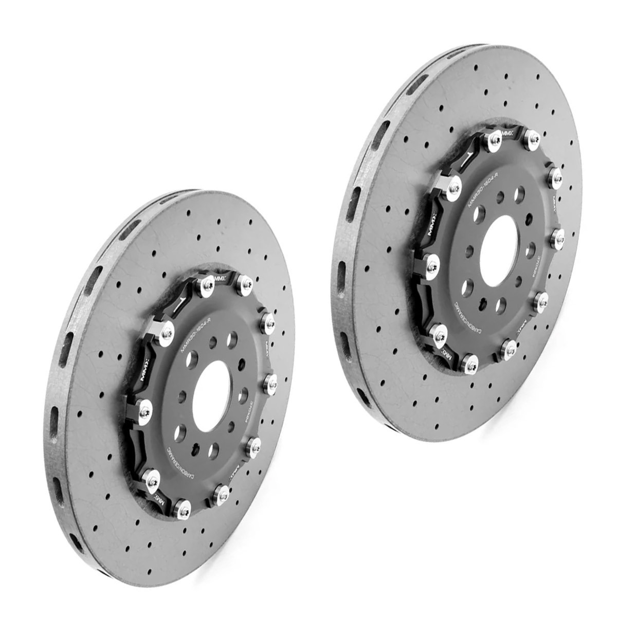 Disco del freno trasero de carbono-cerámica para BMW M2 G87, M3 G80 y M4 G82 de MMX Performance MMR30-1604RArray