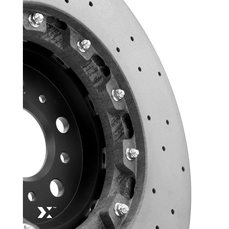 Disco del freno trasero de carbono-cerámica para BMW M2 G87, M3 G80 y M4 G82 de MMX Performance MMR30-1604RArray