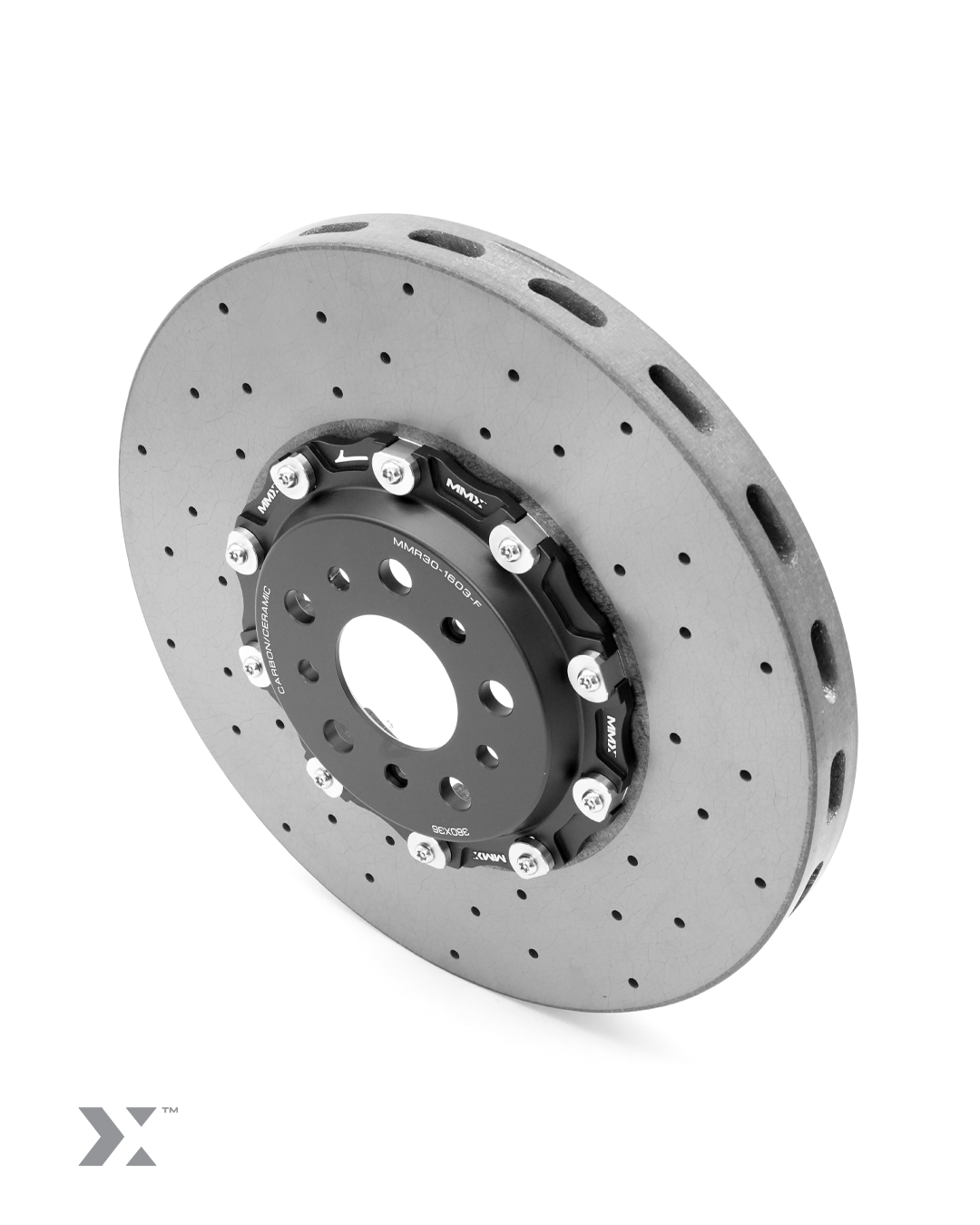 Discos del freno delanteros de carbono-cerámica para BMW M2 G87, M3 G80 y M4 G82 de MMX Performance MMR30-1603FArray