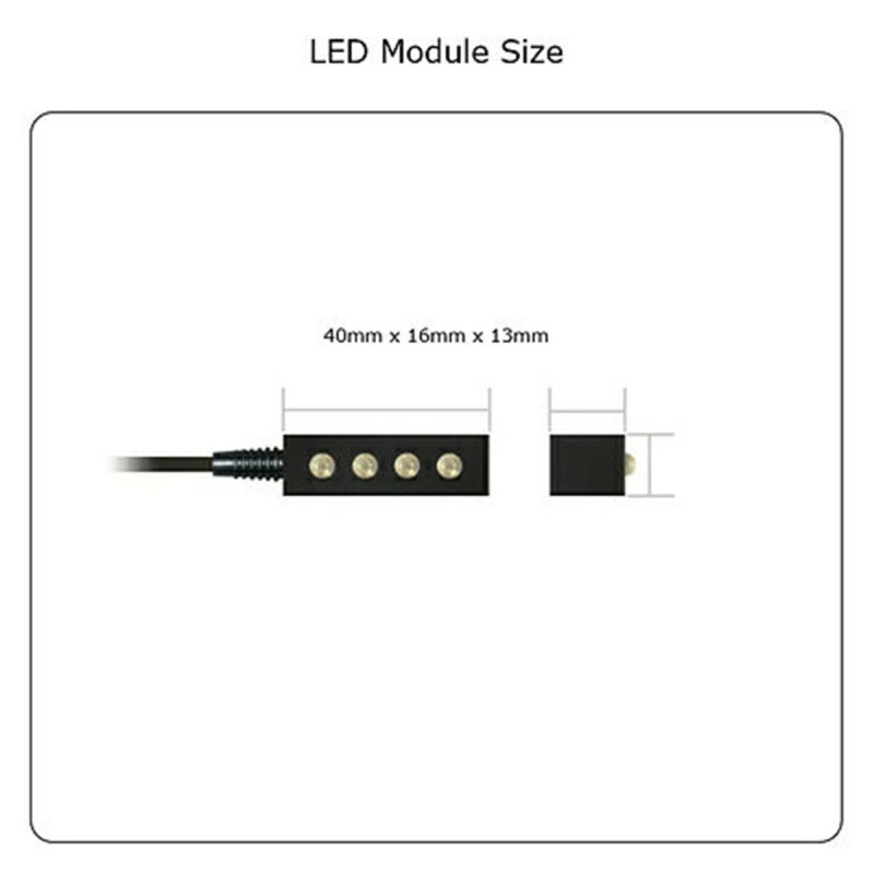 Shift light secuencial Omex de 4 LED OMSLS programableArray
