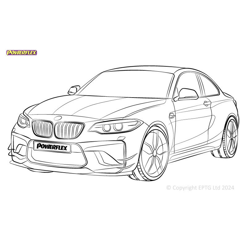 Silent Bloc Powerflex BMW Série 2 F87 M2 Coupe (2015 - 2021)Array