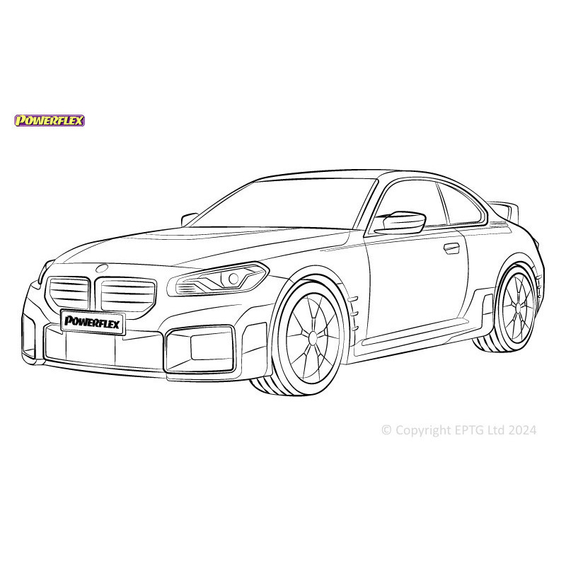 Silentblock Powerflex BMW Série 2 G87 M2 (2023-)Array
