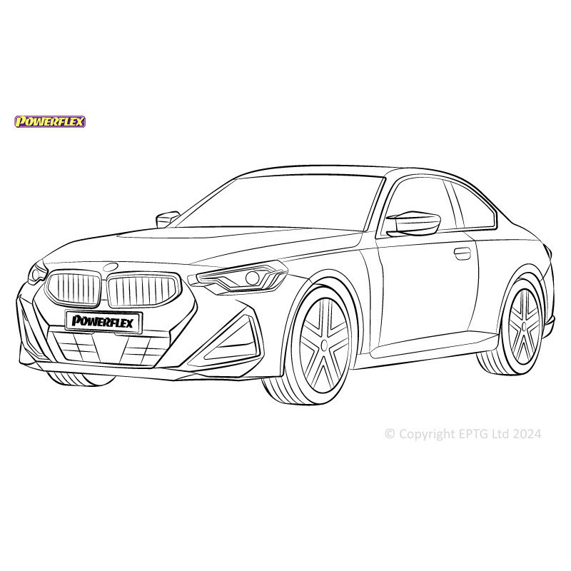 Silentblock Powerflex BMW Série 2 G42 (2022-)Array